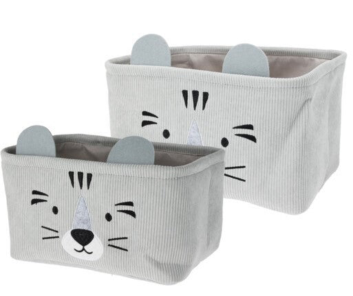 Home &amp; Styling Panier de rangement pour enfants - Lot de 2 - Multi