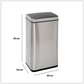 5Five Waste bin Ariane - Metal 30L - Anthracite