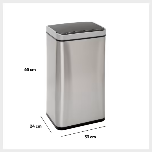 5Five Waste bin Ariane - Metal 30L - Anthracite