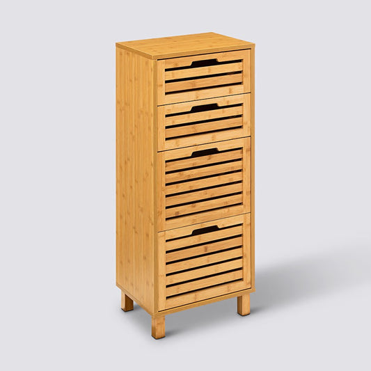 Meuble de salle de bain 5Five Bamboo Sicela 40x30x98cm - Bambou