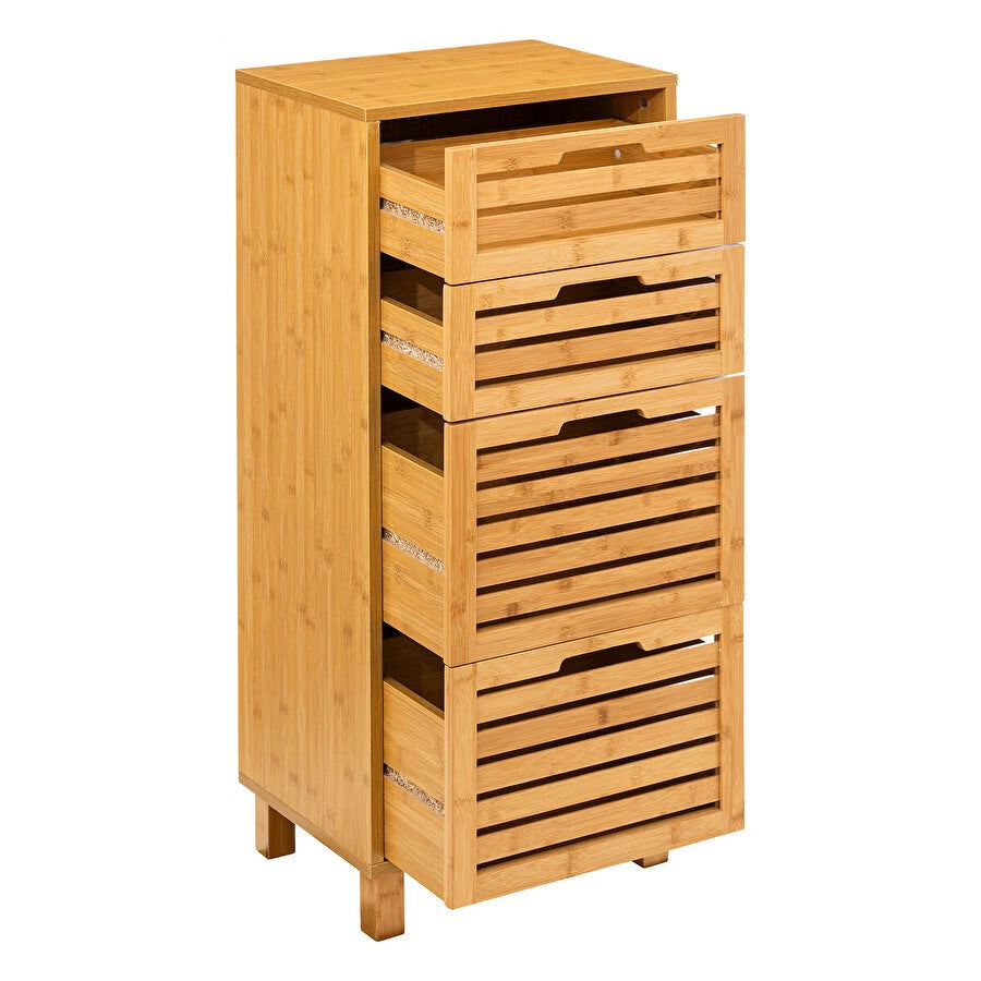 Meuble de salle de bain 5Five Bamboo Sicela 40x30x98cm - Bambou