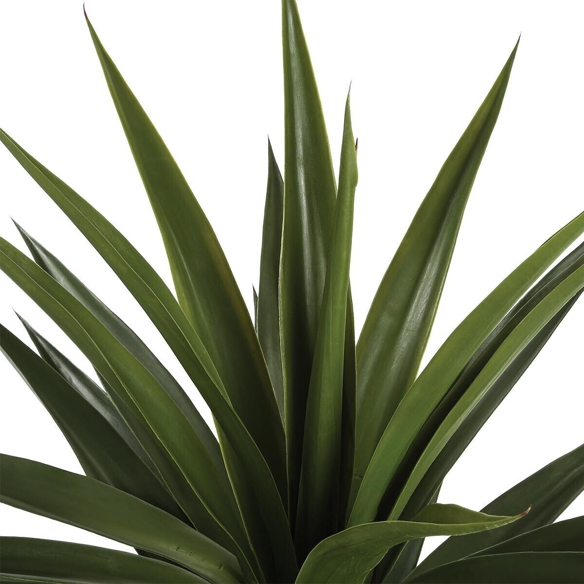 Atmosphera Kunstplant Agave - Plant met pot - 105x105x124cm - Groen