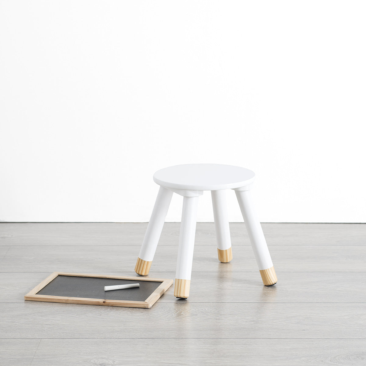 Atmosphera Kids Sweet children's stool D24cm - White