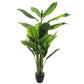 Bananier Plante Artificielle Atmosphera avec pot - 116x116x168cm - Vert