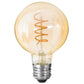 Lampe LED Atmosphera Globe E27 - 2Watt - 125 lumen - Couleur ambre