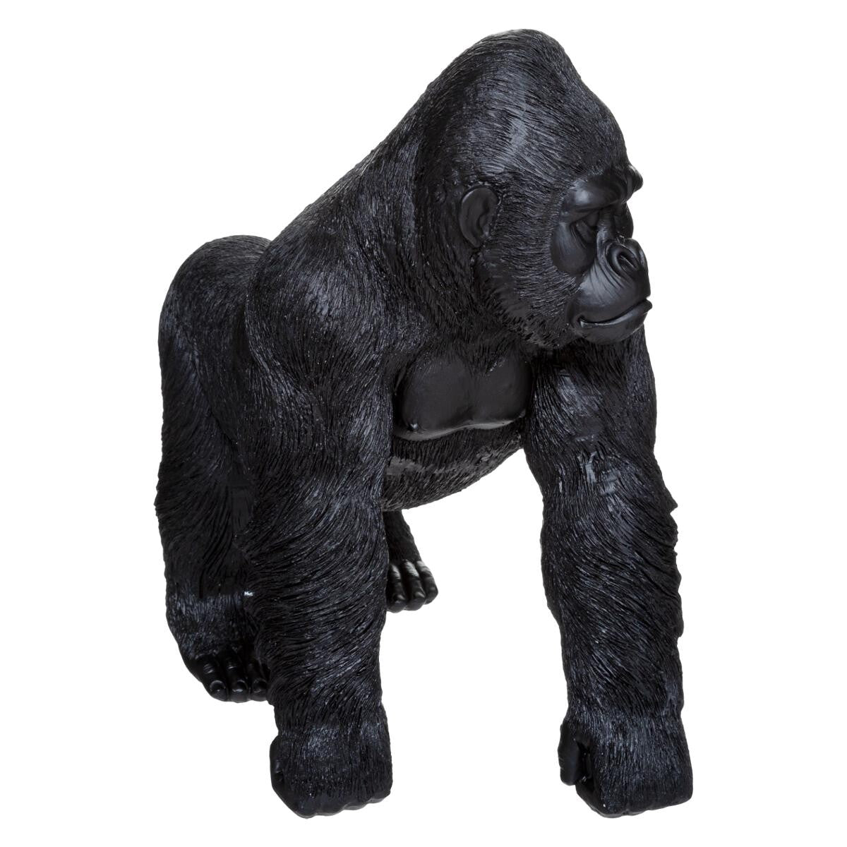 Atmosphera Beeldje Gorilla Sam 22x38x35cm - Zwart