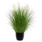 Atmosphera Kunstplant Spice - Riet met pot - Ø110xH105cm - Groen