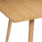BEAU Finn oak extendable dining table - L200-250xD100xH75cm - Brown