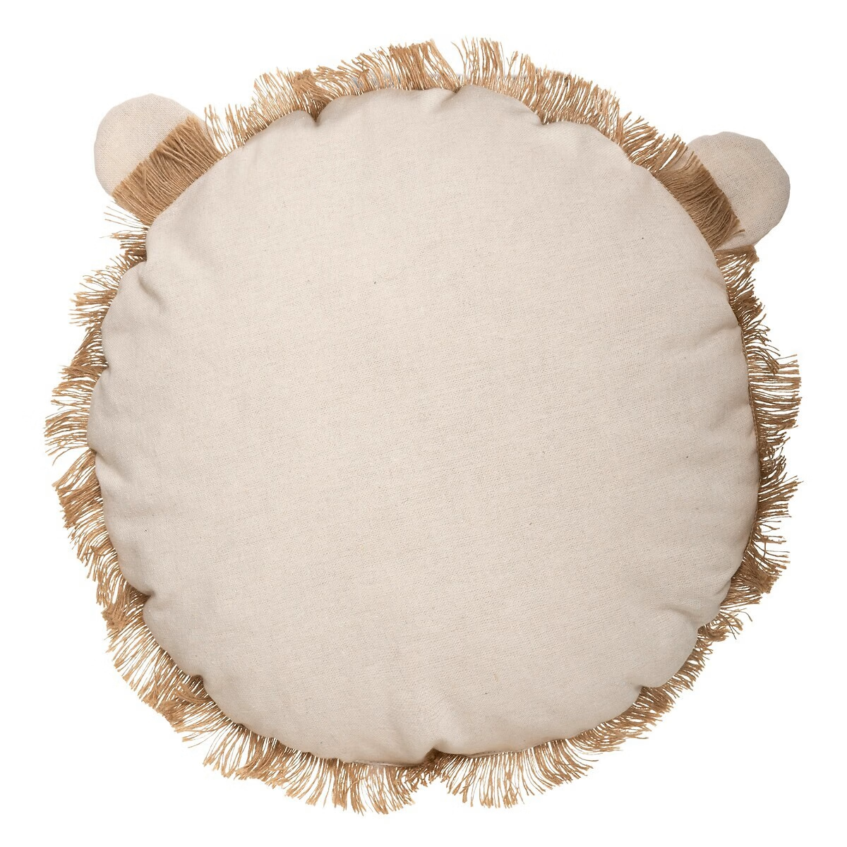 Atmosphera Kids Leeuwenkussen - Ø44xD13cm - Beige