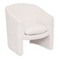 BEAU Wylie bouclé armchair - L72xD67xH77cm - White
