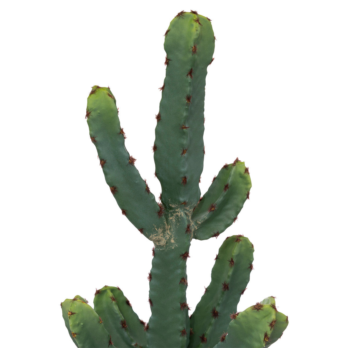 Atmosphera Kunstplant Alicante - Cactus met pot - Ø19xH49cm - Groen