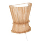 Atmosphera Wandlamp Loa Ø30cm - Raffia - Naturel