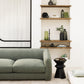 BEAU Daisy sofa bed/sofa - 3-seater - L198xD98xH73cm - Green
