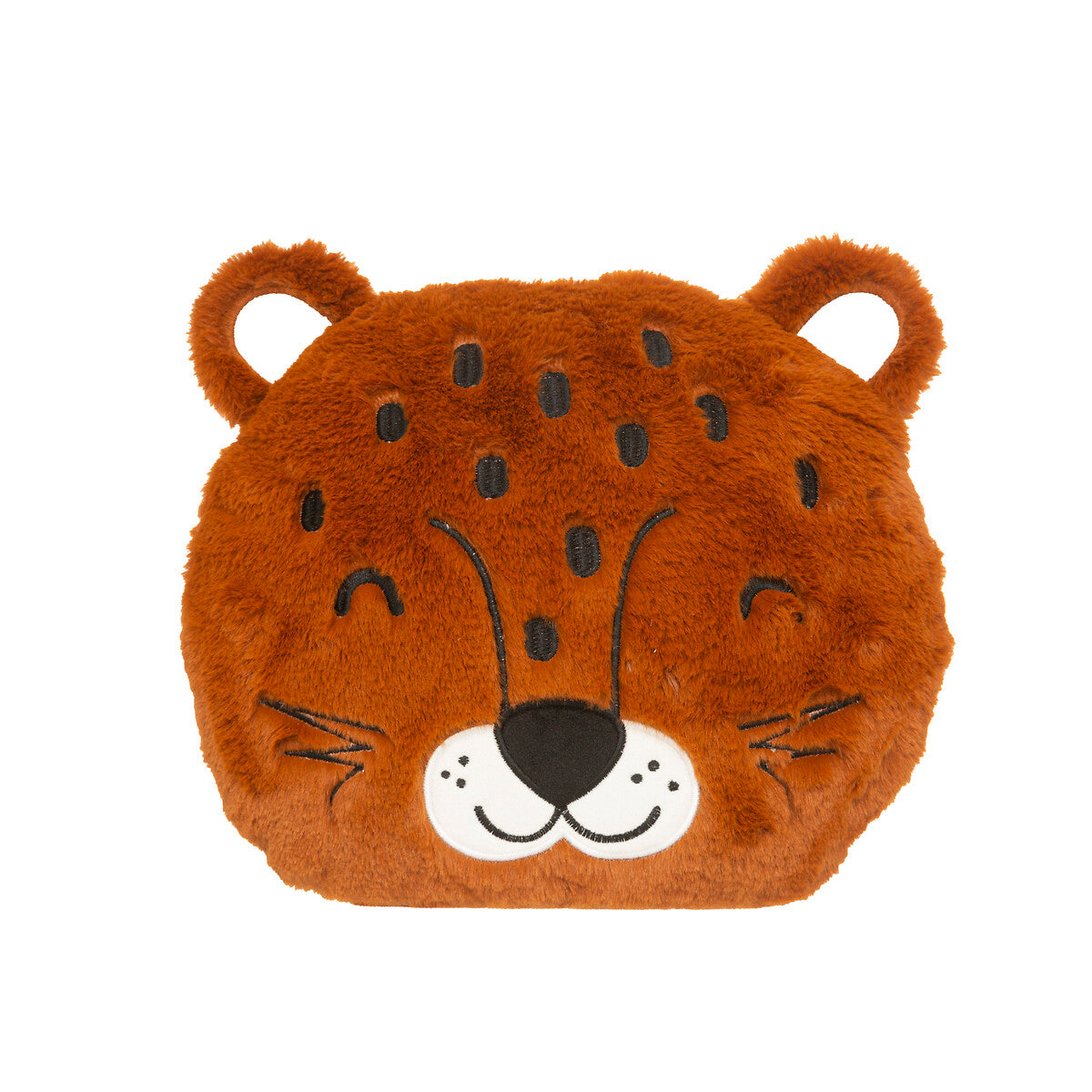 Atmosphera Kids Panther Cushion 30x30cm - Brown