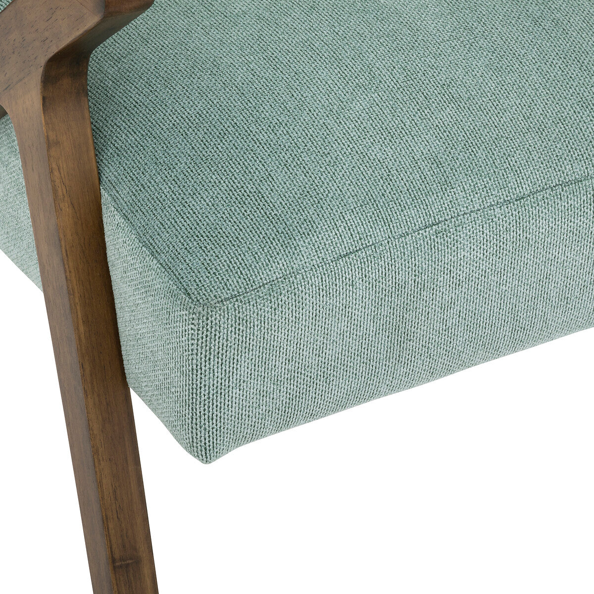 BEAU Basile velvet armchair - L75xD68xH82cm - Jade green