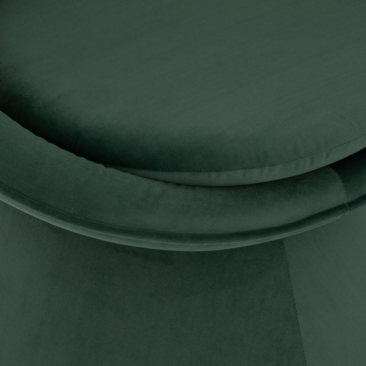 BEAU Sarah velvet armchair - L76xD63xH75cm - Green
