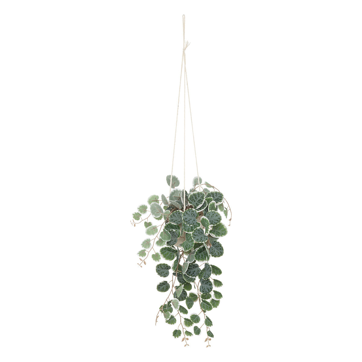 Atmosphera Kunstplant - Hangplant met pot - 25x15x80cm - Groen