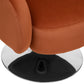 BEAU Thalia rotating velvet armchair - L65xD66xH73cm - Amber