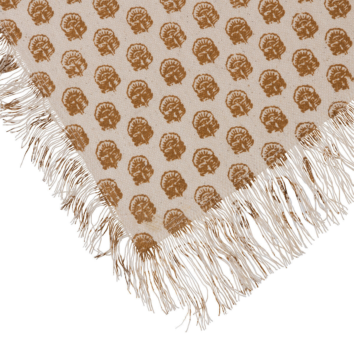 Atmosphera Nappe Maha Indie 150x250cm - Coton - Beige