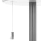 Atmosphera Buitenlamp Zack H108cm - Oplaadbaar - Grafiet