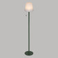 Atmosphera Buitenlamp Zack H108cm - Oplaadbaar - Olijfgroen