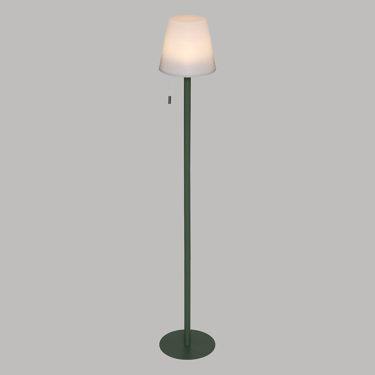 Atmosphera Buitenlamp Zack H108cm - Oplaadbaar - Olijfgroen