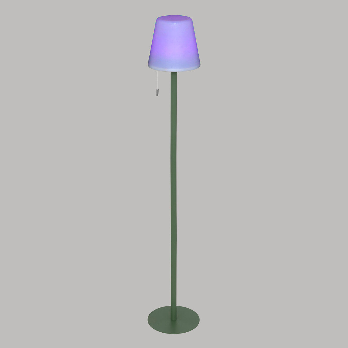 Atmosphera Buitenlamp Zack H108cm - Oplaadbaar - Olijfgroen