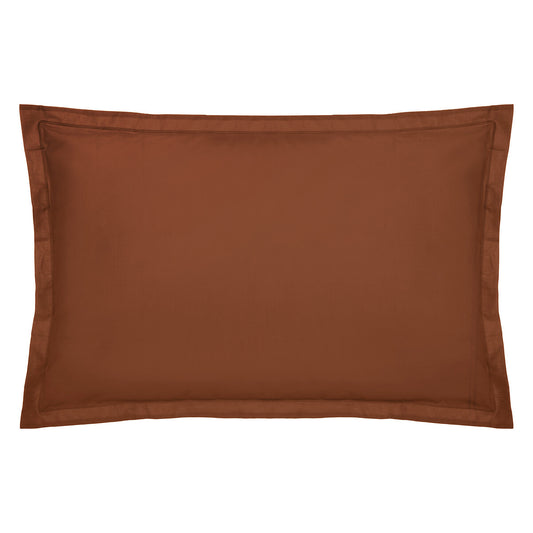 Atmosphera Katoen kussensloop - Set van 2 stuks - 50x70cm - Terracotta