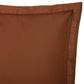 Atmosphera kussensloop set van 2 - Katoen - 63 x 63 cm - Terracotta