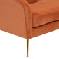 BEAU Savoy chaise longue - L144xD78xH80cm - Rust