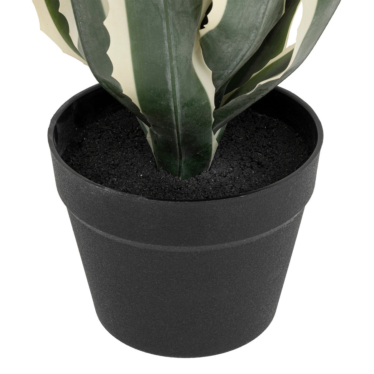 Atmosphera Plante artificielle - Agave d'Amérique avec pot - Ø35xH55cm - Vert