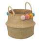 Atmosphera Kids Opbergmand Bulda uit riet Ø33x38cm - Beige