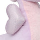 Atmosphera Kids Peluche Naia - Sirène - 24x35x18cm - Violet/Rose