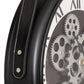 Atmosphera Peter Horloge avec sangle de suspension Ø40xH64cm - Noir