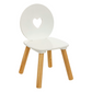 BEAU by Bo Kindertafel + Kinderstoel Hartje - Wit