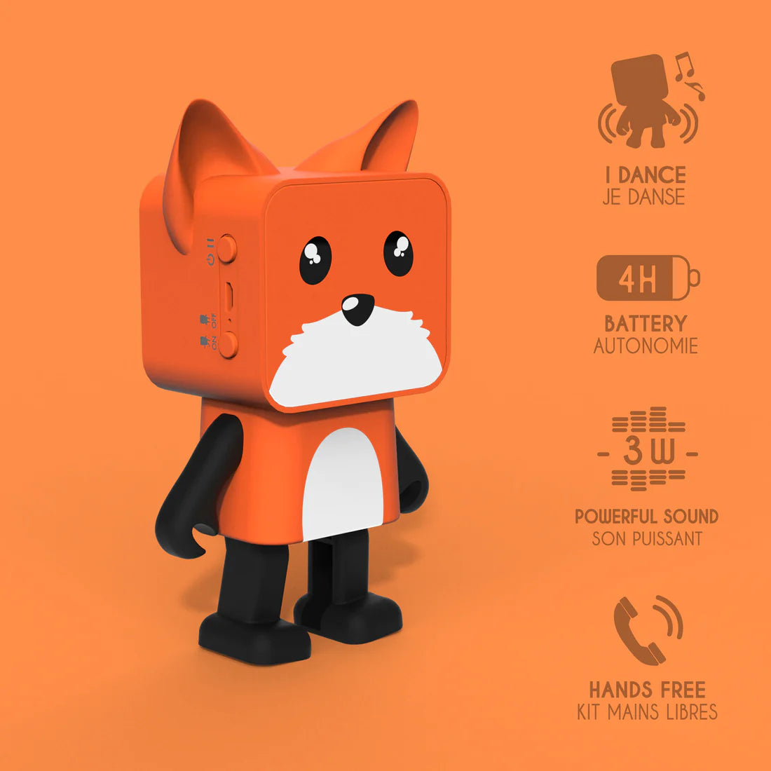 MOB Dancing Animals Fox - Bluetooth speaker