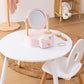 BEAU by Bo Atmosphera Kids Sisi Kaptafel + Make-up Spiegel Chary - Lichtroze