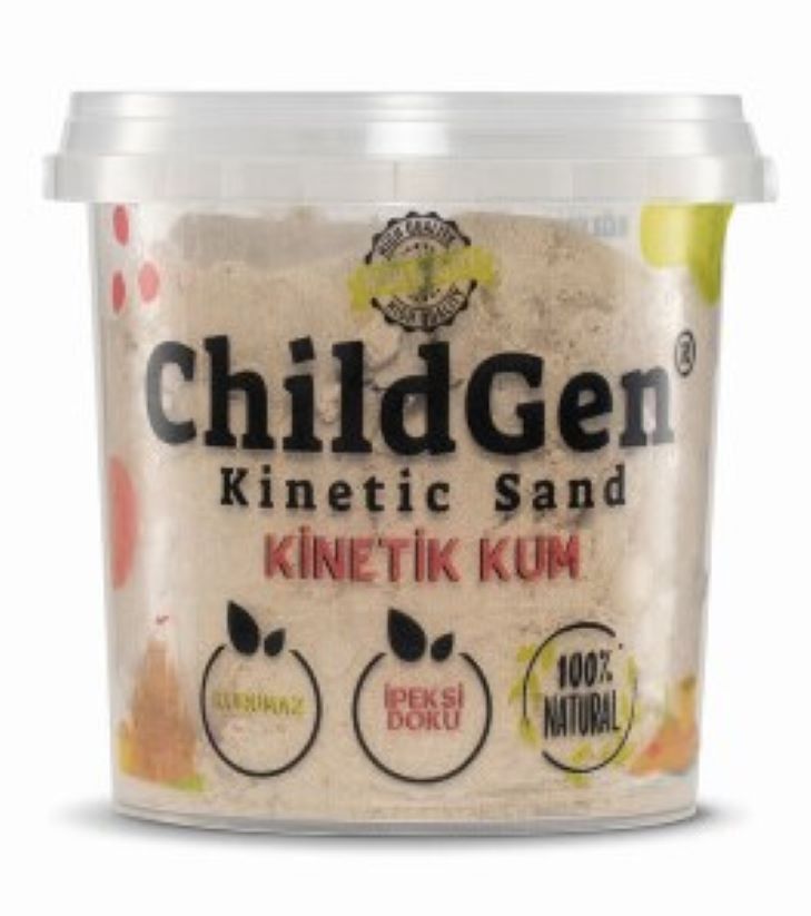 ChildGen Magisch Kinetisch Zand - 1000 gram - Beige