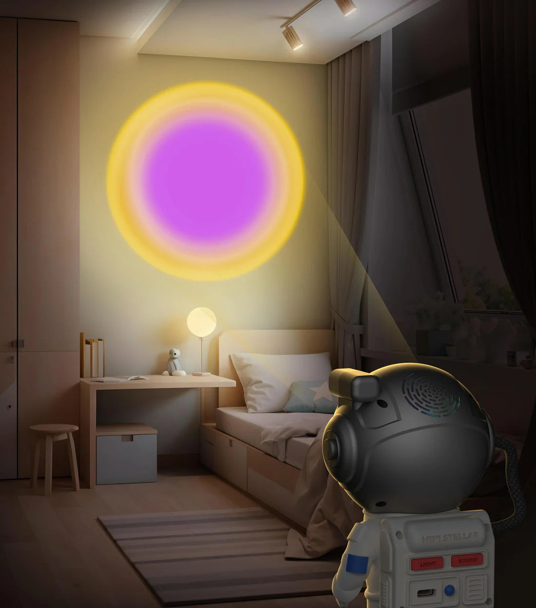 MOB Galaxy Light - Projecteur Voie Lactée - 7 Couleurs