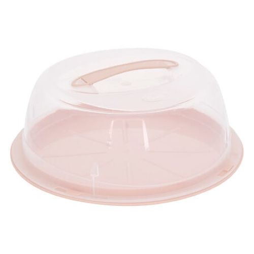 Atmosphera Ronde Gebakdoos/Taartdoos met basis - Ø36xH14cm - Roze