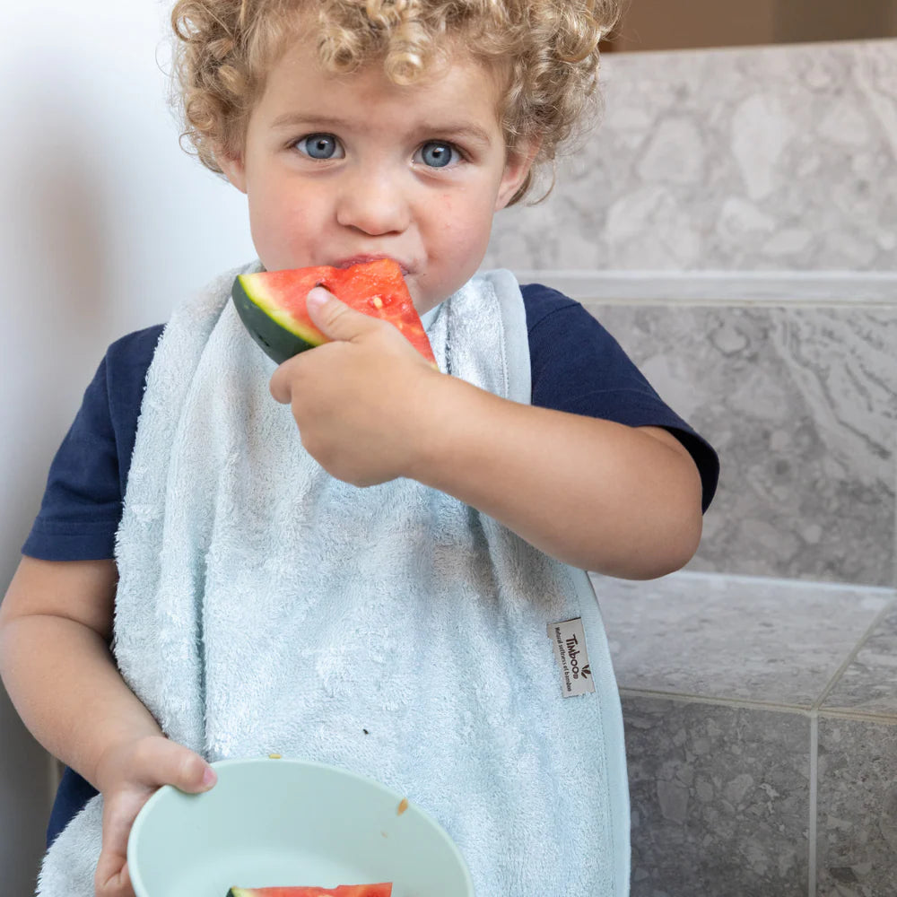 Timboo XXL bibs set of 2 - Extra soft - Apricot Blush/Misty Rose