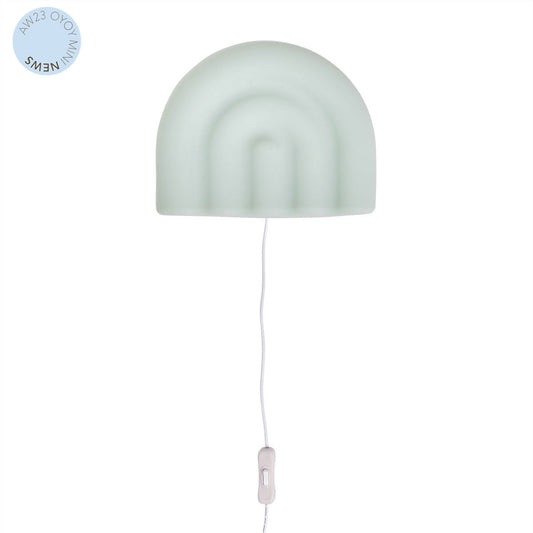 OYOY Rainbow Wall Lamp - Pale Mint - H19xL24cm