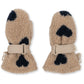 Konges Sløjd Jody Teddy mittens - Coeur eclipse - Mitten - Children's mittens