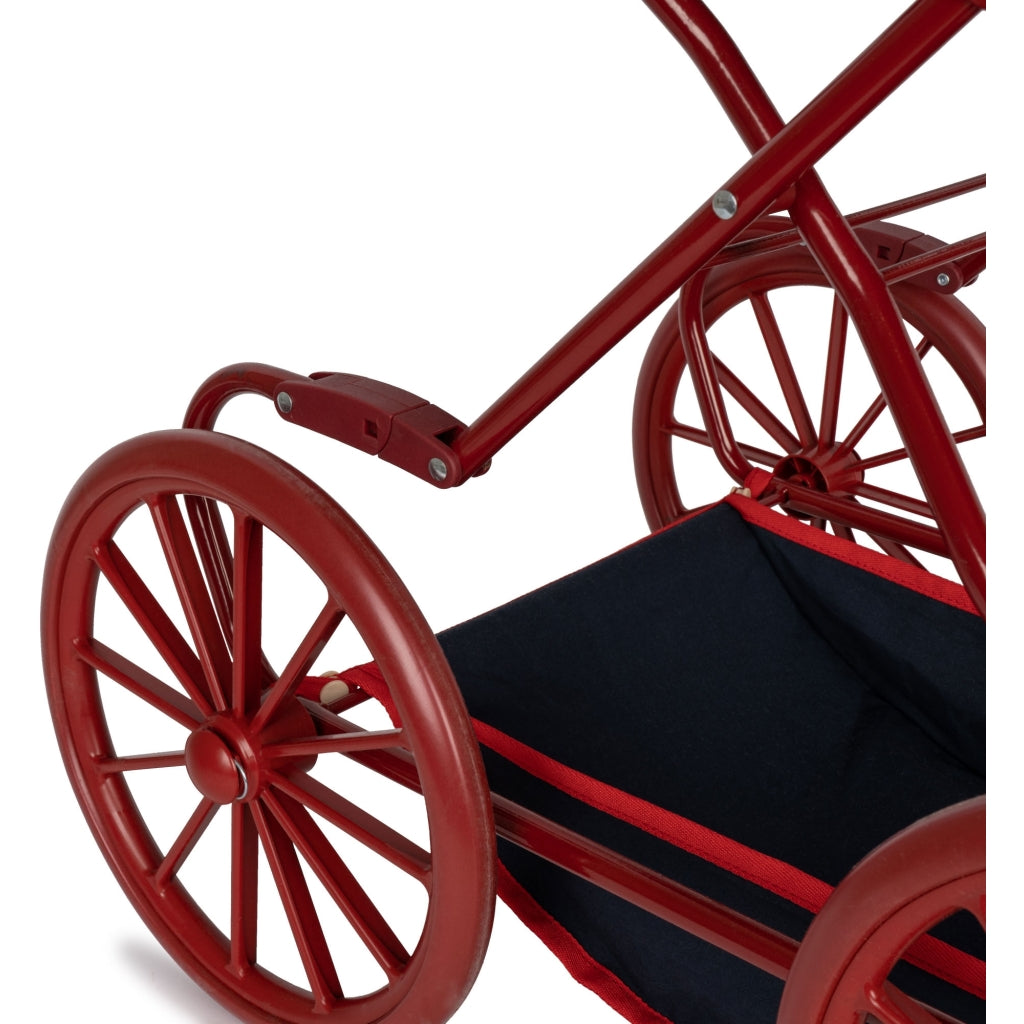 Konges Sløjd Doll Carriage/Poupée Landau vintage - Pliable - Total Eclipse