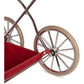 Konges Sløjd Limited edition - Poppenwagen/Doll Pram Corduroy - Red