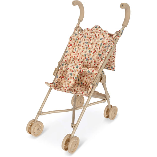 Konges Sløjd Doll Carriage/Doll Stroller/Buggy - Marguerit berry