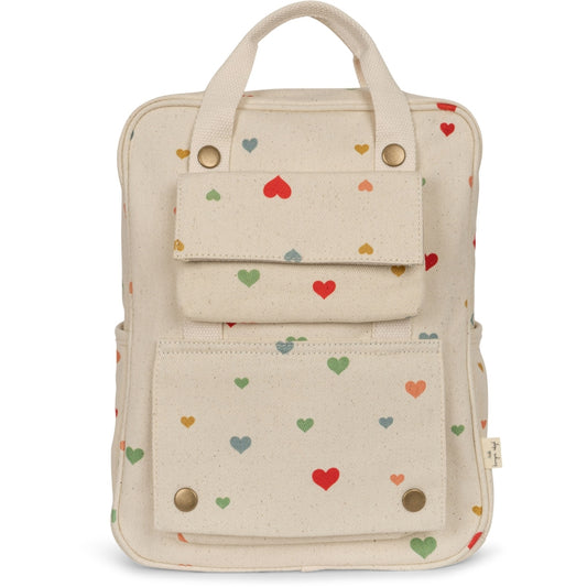 Konges Sløjd Malie backpack child - Multi hearts