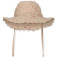 Konges Sløjd Baie - Bonnet de bain / Chapeau de soleil - Etoile rose pailleté