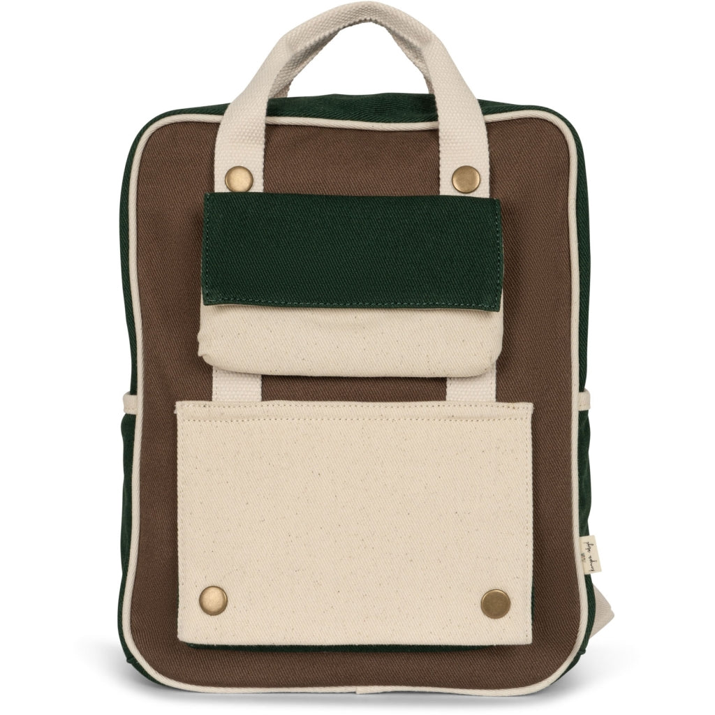 Konges Sløjd Malie backpack child - Shitake color block