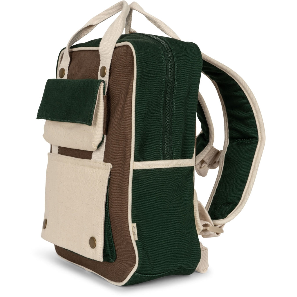 Konges Sløjd Malie backpack child - Shitake color block